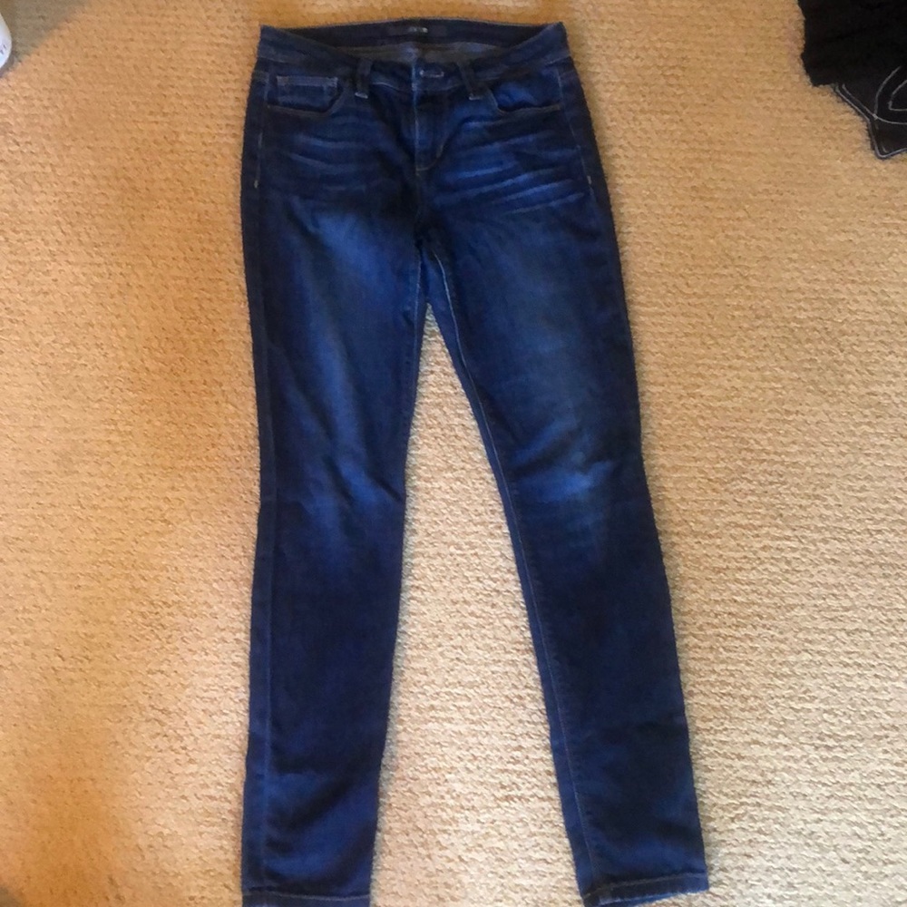 Joes jeans size 24 blue dark wash skinny